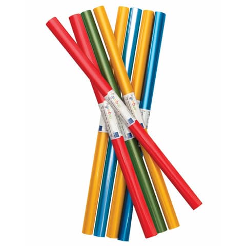 Rotoli coprilibro in PP - Gimboo assortiti - 40x180 cm - conf. da 10 - 8018BTS14PL-99